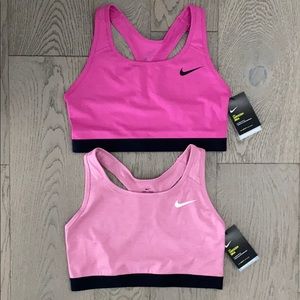 2 New Nike Swoosh Sports Bras